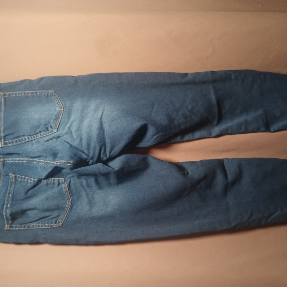 2 Pair No Boundaries Jeans Skinny and Wide Leg Flare Size 11